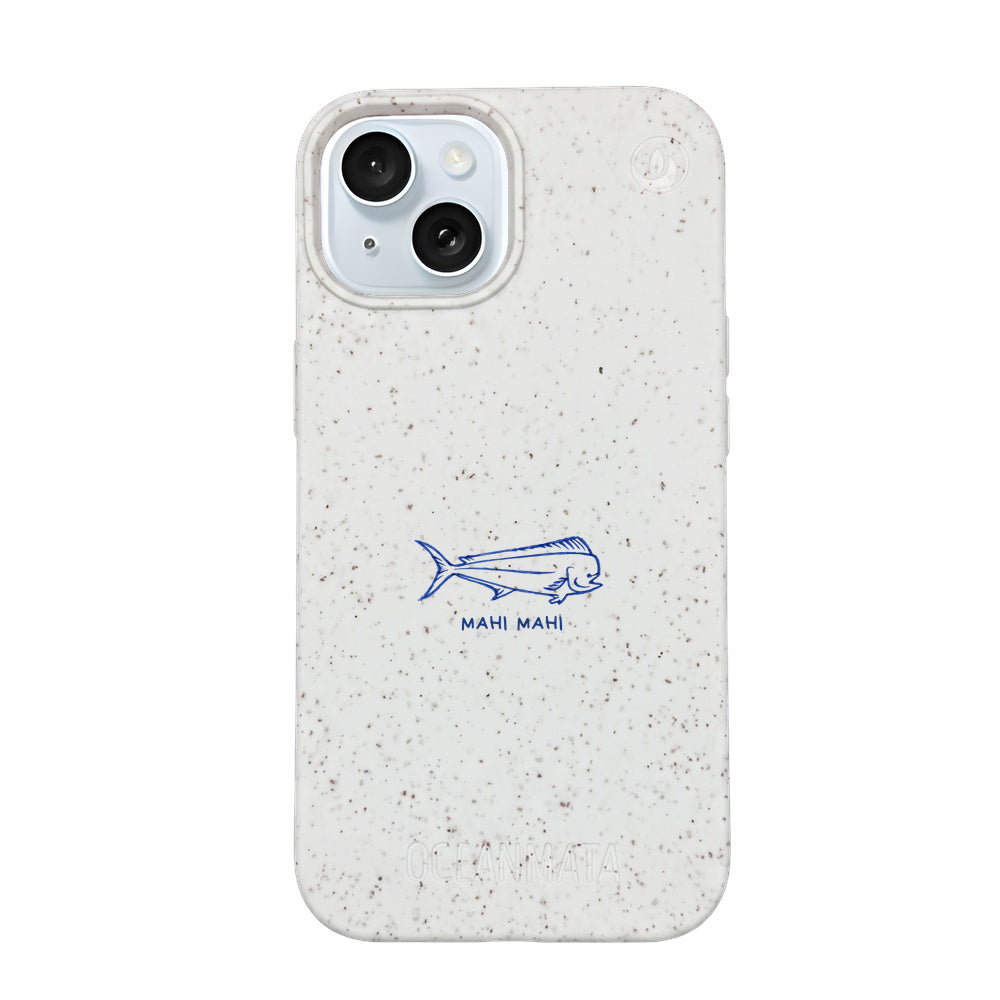 iPhone 15 Hülle - Fisch weiß - "MahiMahi" - nachhaltig