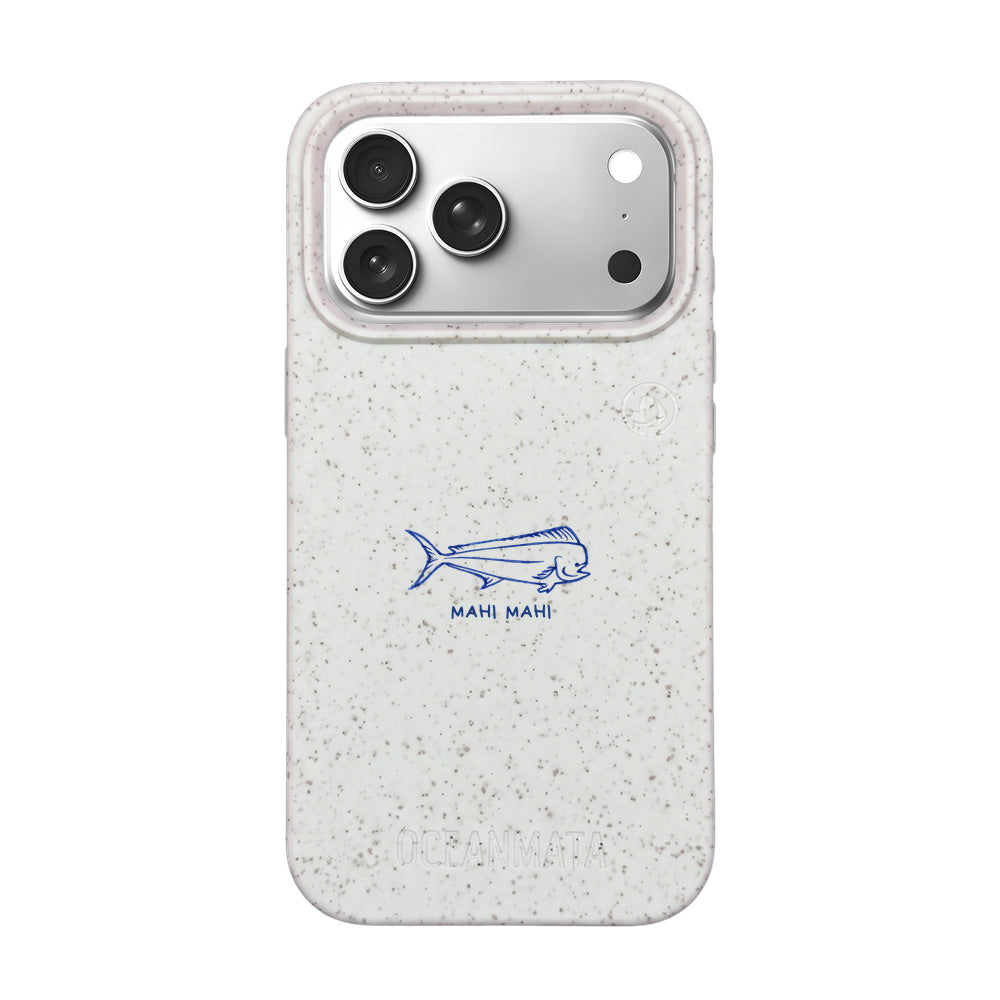 iPhone 17 Pro Case - White Fish - "MahiMahi" - sustainable