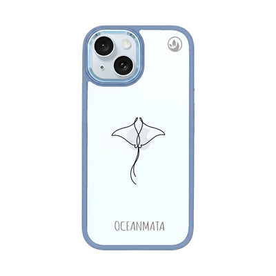 iPhone 15 Hoesje - Manta Ray - "Mantaray" - duurzaam
