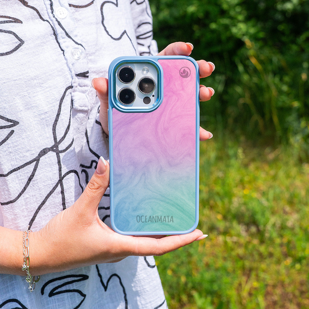 iPhone 17 Hülle - "Colored Marble" - nachhaltig