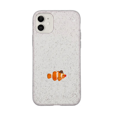 iPhone 11 Case - Clownfish white - "Mr. Clown-Fish" - sustainable