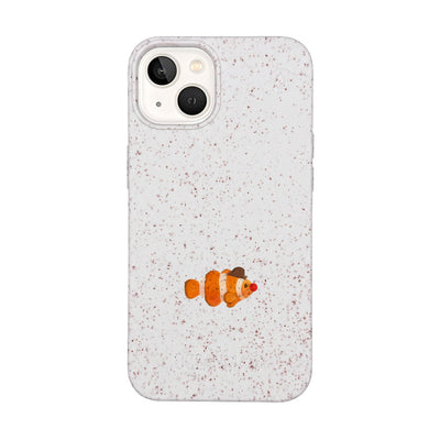 iPhone 13 Case - Clownfish White - "Mr.Clown-Fish" - sustainable
