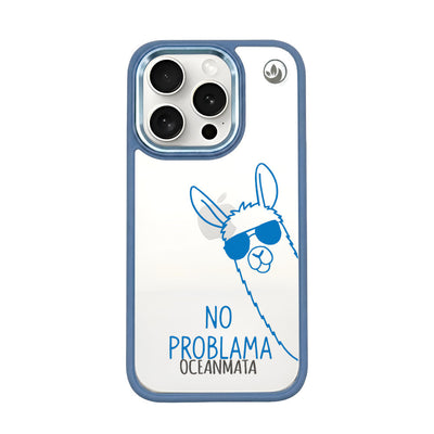 iPhone 15 pro max hoesje - Lama - "No Problama" duurzaam