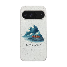 Biologisch abbaubare Handyhülle Google Pixel 9 / 9 Pro Norway — kompostierbar — Vorderseite