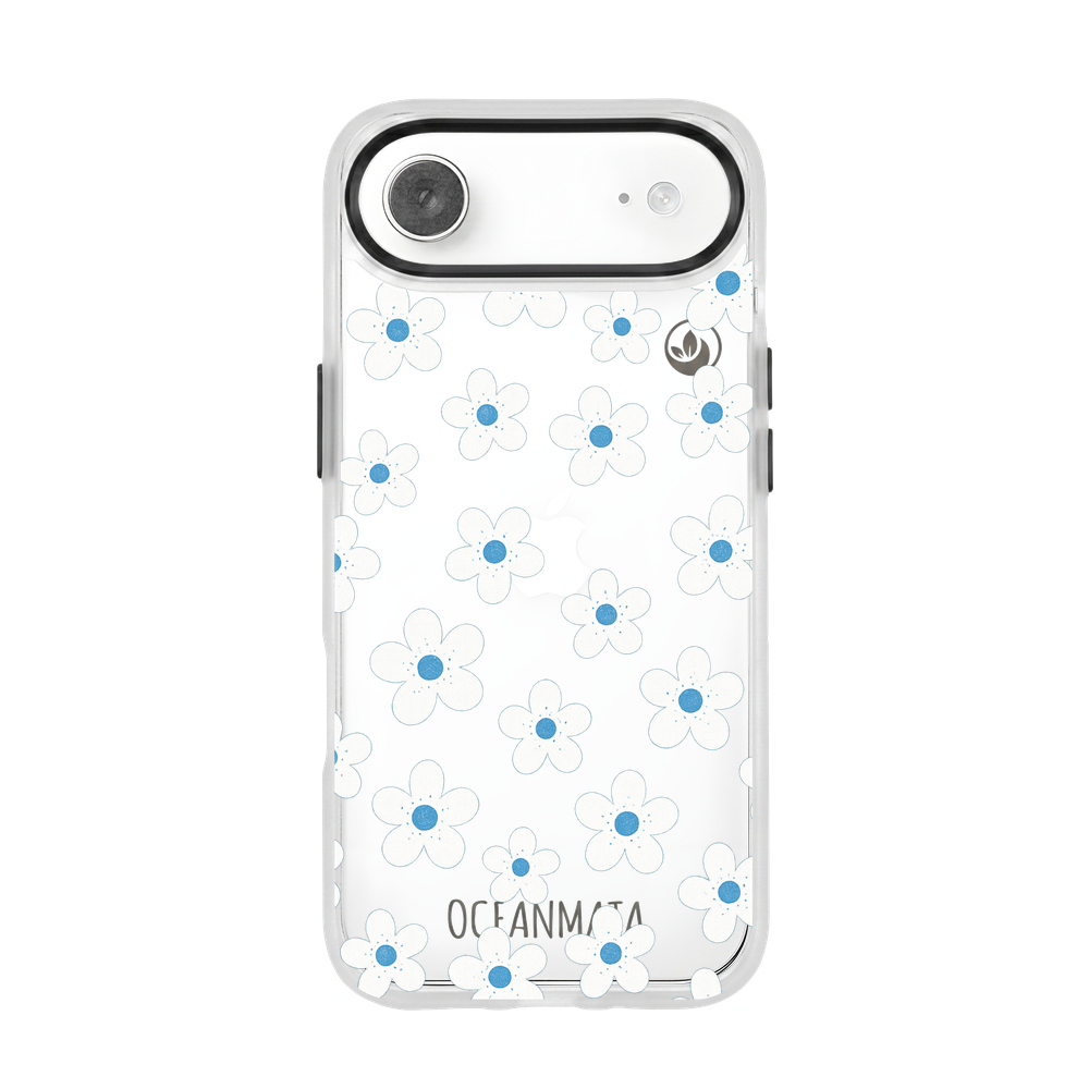 iPhone 17 Air Hülle - Blumen - "Ocean Bloom" - nachhaltig