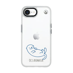 iPhone 16e hoesje - Otterblauw - Duurzaam