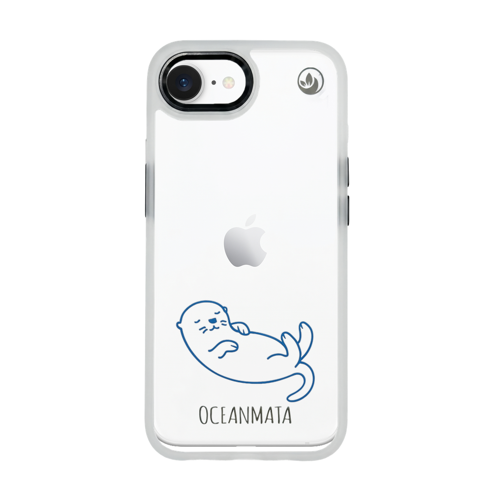 iPhone 16e hoesje - Otterblauw - Duurzaam