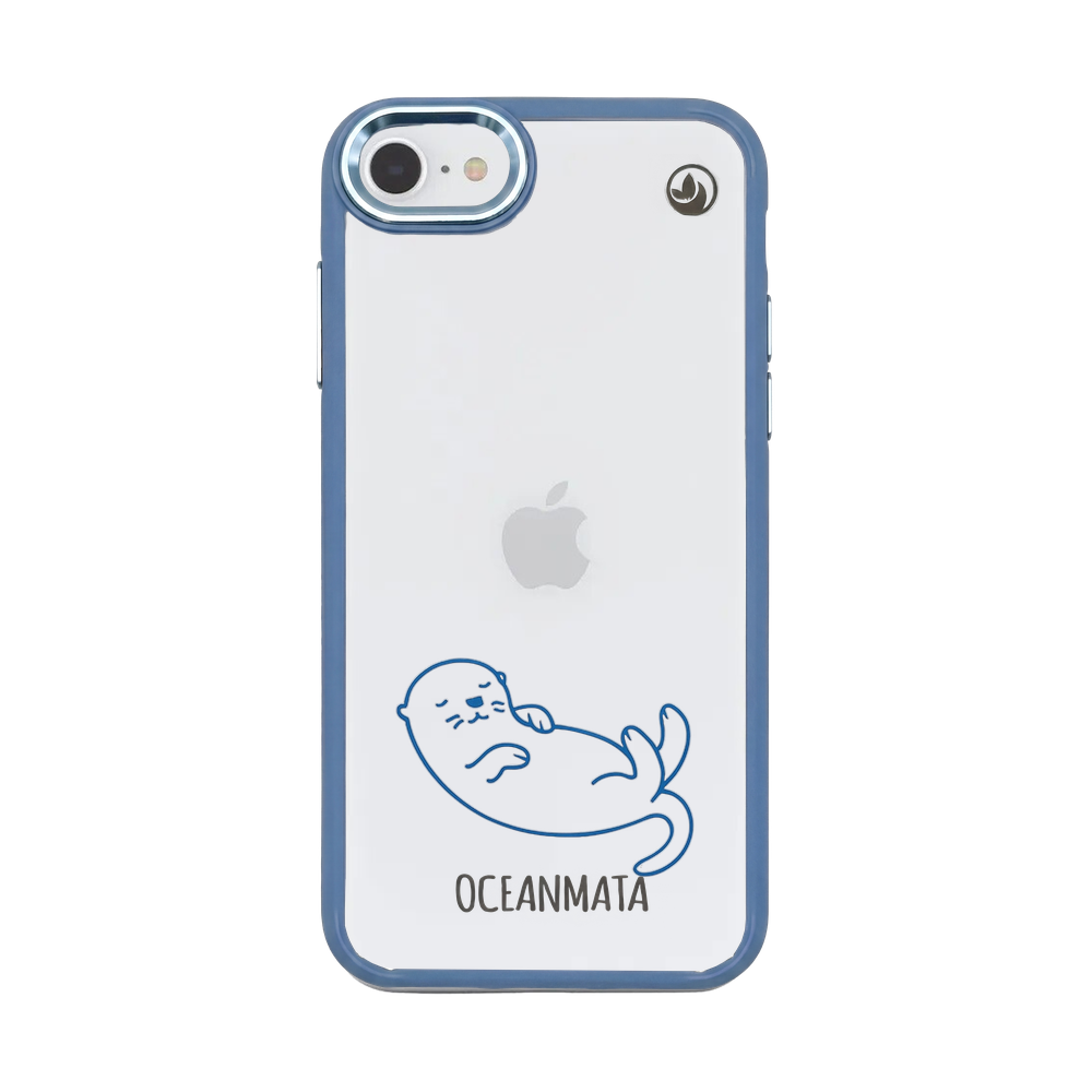 iPhone SE/7/8 hoesje - Otterblauw - duurzaam