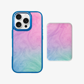 Powerbank MagSafe coloredmarble mit passender Hülle