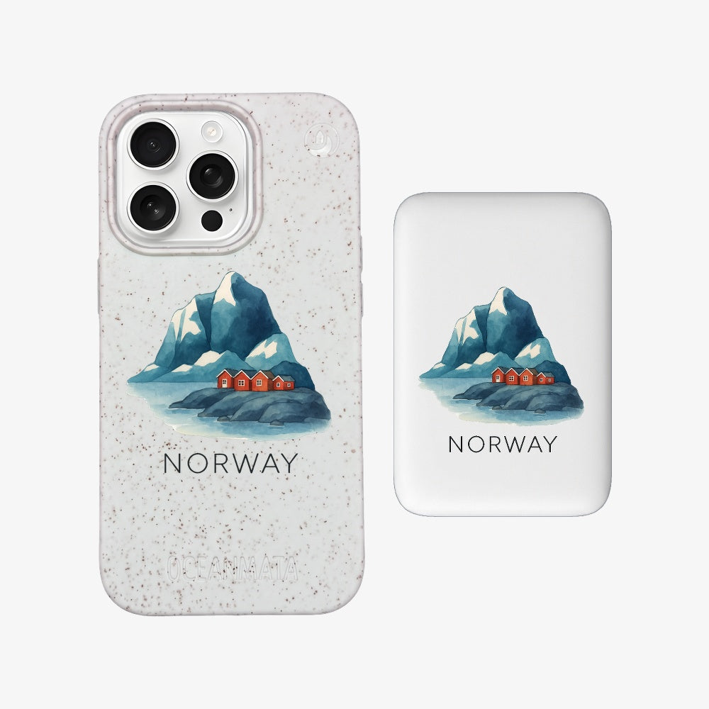 Powerbank MagSafe - "Norway" - nachhaltig