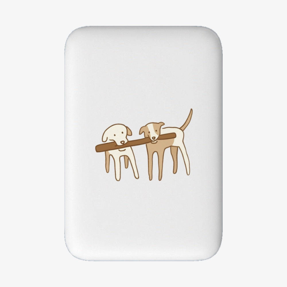 Powerbank MagSafe - "wuffwuff" - nachhaltig