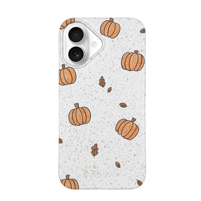 iPhone 16 Hülle - Kürbis - "Pumpkin" - nachhaltig