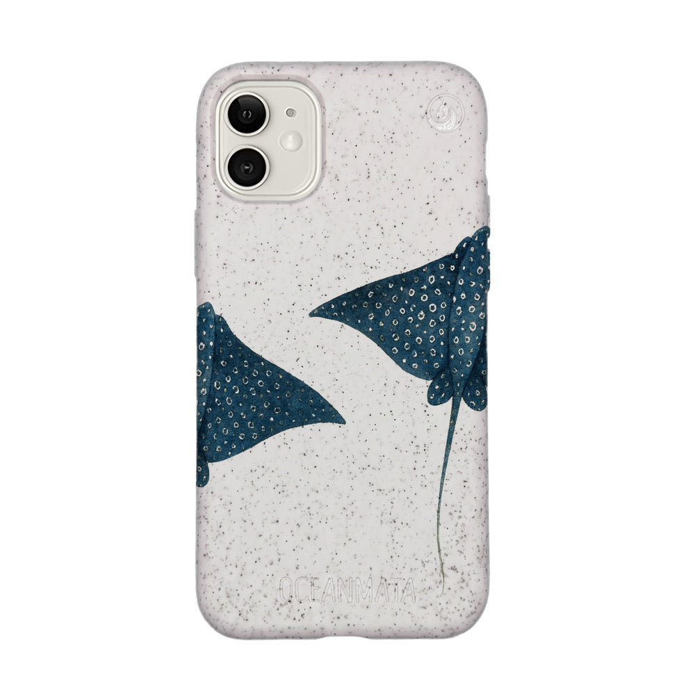 iPhone 11 Hülle - Ray weiß - "RayDance" - nachhaltig