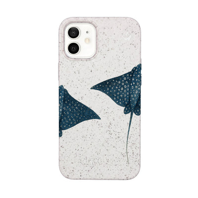 iPhone 12 mini Case - Ray white - "RayDance" - sustainable