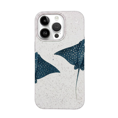 iPhone 14 Pro Case - Ray White - "RayDance" - Sustainable