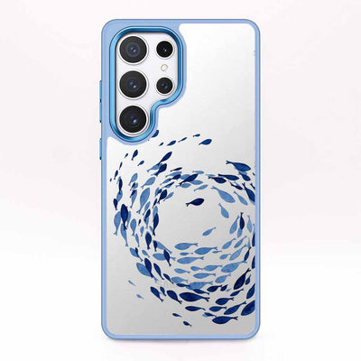 Samsung S25 Ultra Case - Swarm Blue - "Swarmin" - sustainable