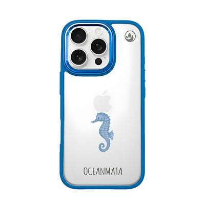 iPhone 16 Pro Max Case - Seahorse White - "SeahorseTale" - Sustainable