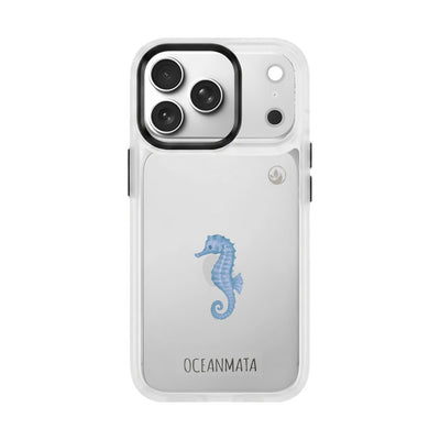iPhone 17 Pro Max Case - Seahorse White - "SeahorseTale" - sustainable