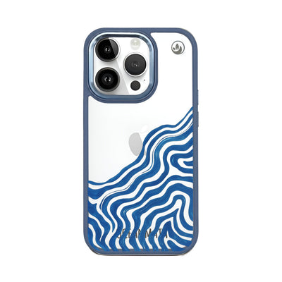 iPhone 14 pro max case - abstract wave - "Summerwave" - ​​sustainable