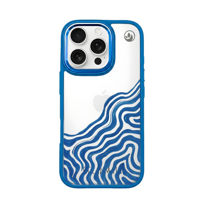 iPhone 16 pro max case - abstract wave - "Summerwave" - ​​sustainable