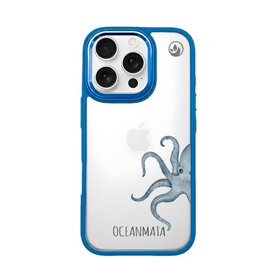 iPhone 16 Pro Max Case - Octopus Blue - "TentacleTheory" - Sustainable