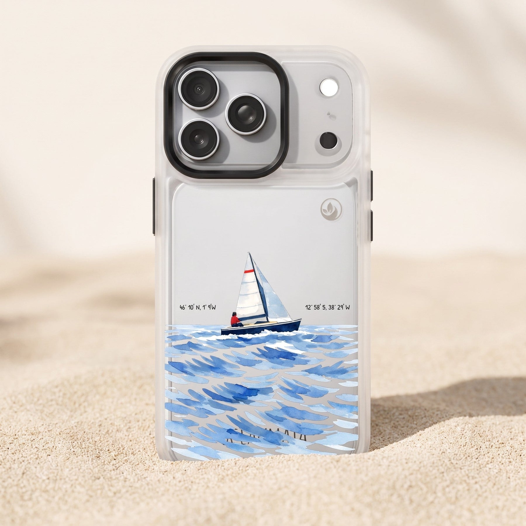 Nachhaltige Handyhülle Samsung S24+ Towardsthehorizon aus Ocean Plastic — Freisteller