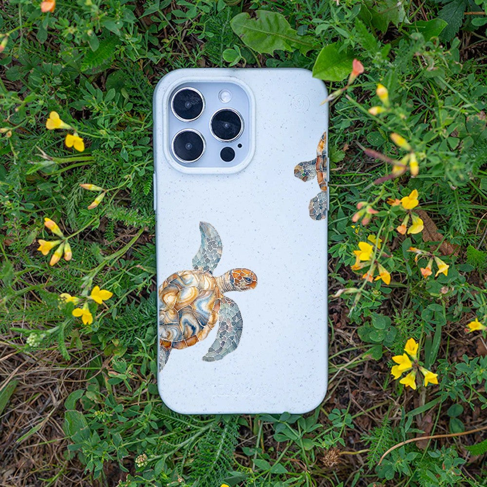 Biologisch abbaubare Handyhülle iPhone 11 pro Turtlegaze — kompostierbar — Bonus