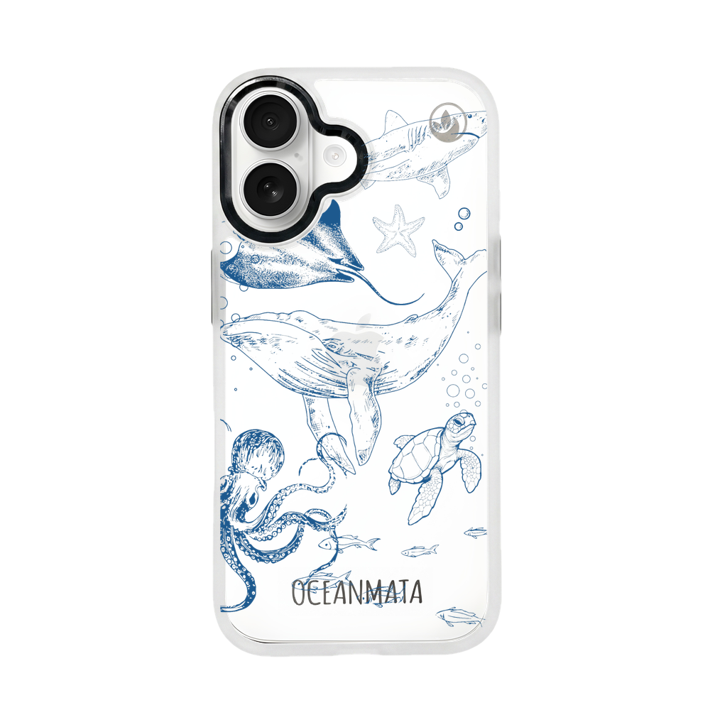 iPhone 17 Hülle - Wal blau - "WhaleLife" nachhaltig