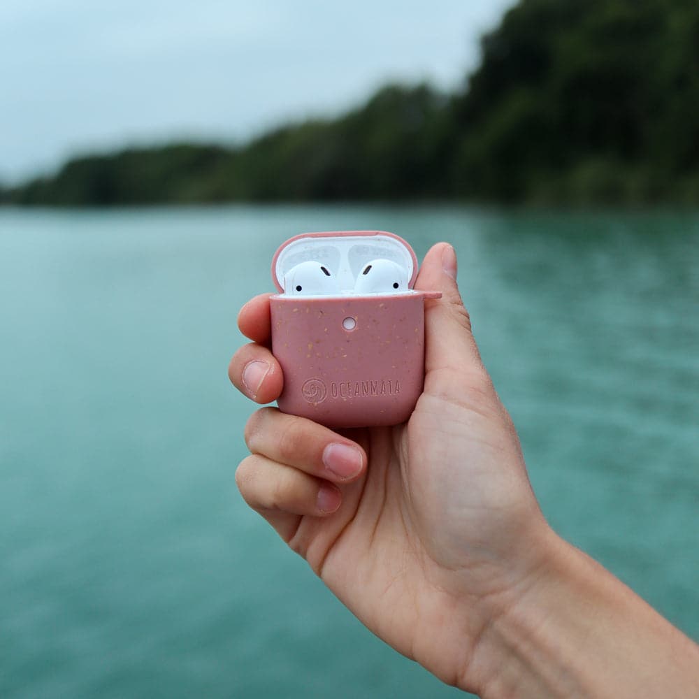 nachhaltige Apple AirPod Case 1/2 - Hülle - rosa